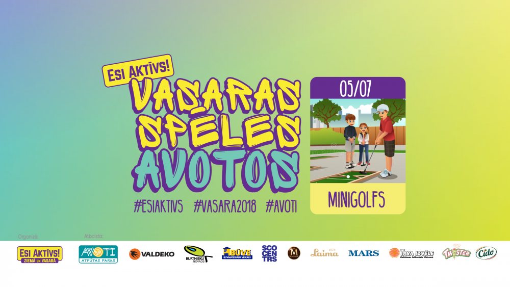 esi aktīvs minigolfs