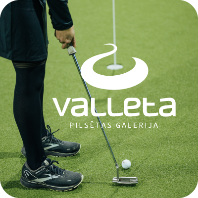 Valleta februāra izacinājums golfa zālē